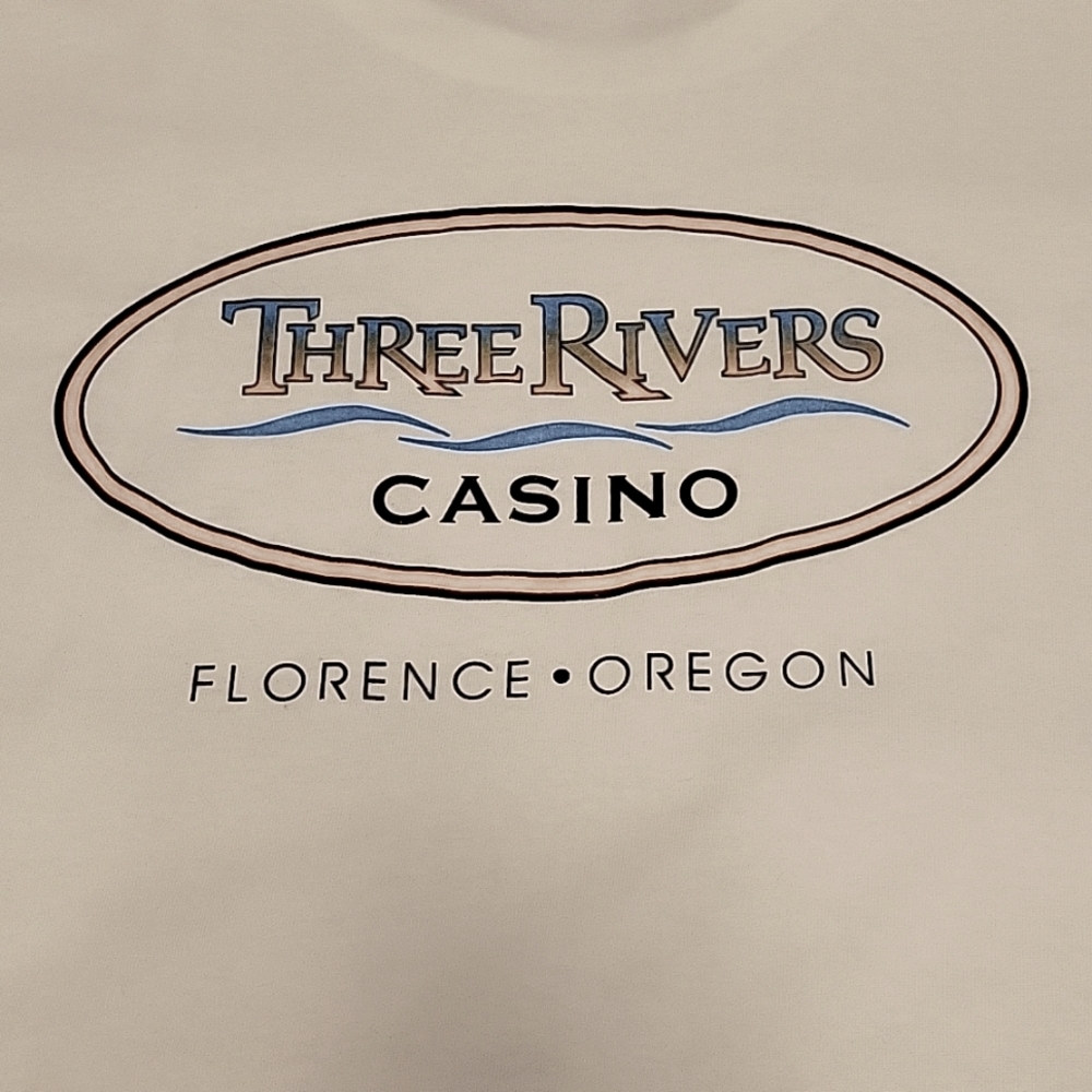 Three Rivers Casino Grand Opening 2004 XL T-shirt Florence, Oregon